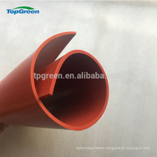 Hest resistant red white transparent silicone rubber sheet roll